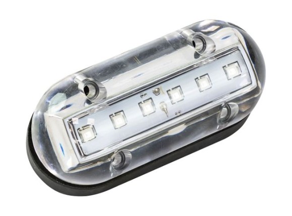 Светильник светодиодный подводный, синий свет, Marine Rocket