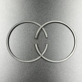 Кольца поршневые, комплект на один поршень Tohatsu M40C (345-00011-0;361-00011-0) (STD) (Osaka)