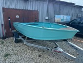 Моторная лодка, Xstream 420 румпель, бирюзовый Моторная лодка, Xstream 420 румпель, бирюзовый