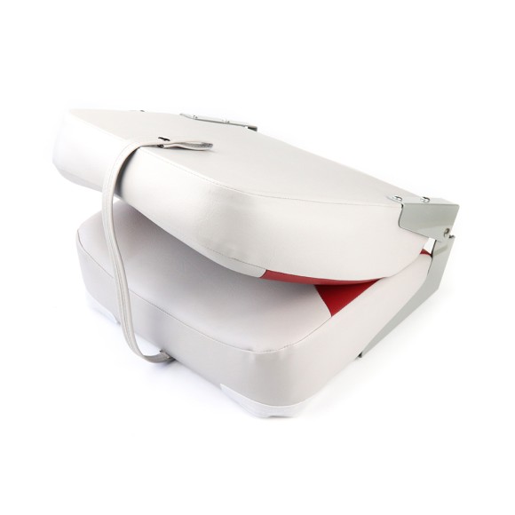 Кресло складное мягкое Skipper красный/серый Кресло складное мягкое Skipper красный/серый