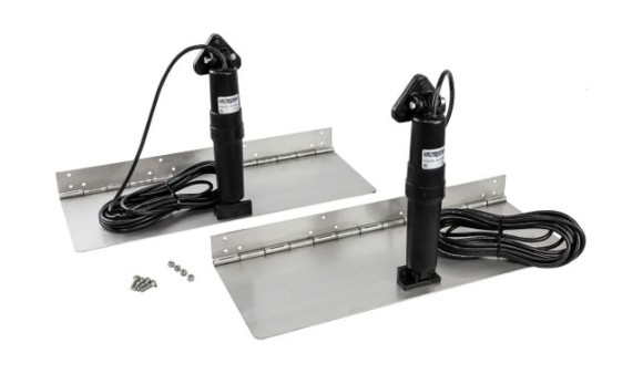 Комплект транцевых плит XKA (нерж.), 9x24 дюймов, без панели управления