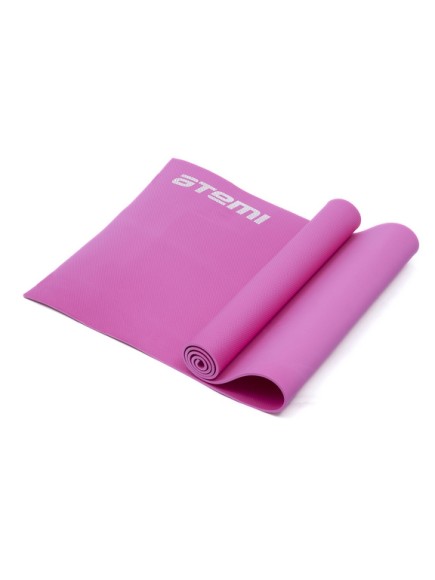 Коврик для йоги и фитнеса Atemi, AYM0256, EVA, 173х61х0,6 см, розовый