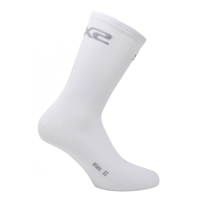 Носки SIXS Logo White Carbon/White, 44/47