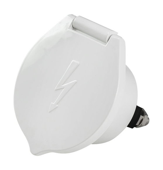 Выключатель массы Heavy Duty судовой врезного монтажа, белый Выключатель массы Heavy Duty судовой врезного монтажа, белый