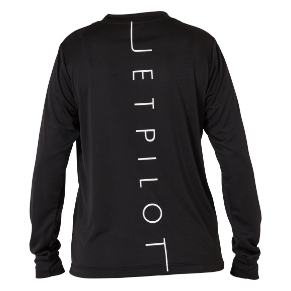 Лайкра JetPilot Cuase L/S Hydro Tee Black, S Лайкра JetPilot Cuase L/S Hydro Tee Black, S