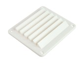 Решетка воздухозаборника 143х125х17 мм, белый Решетка воздухозаборника 143х125х17 мм, белый