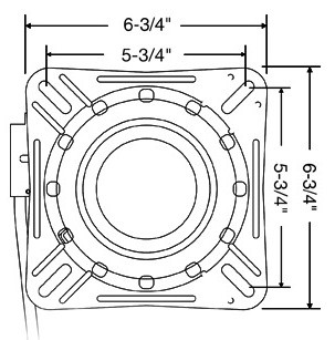 Переходник-основание сидений поворотное с фиксацией