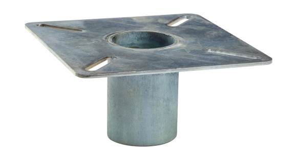 Адаптер кресла D60 мм, оцинкованный Адаптер кресла D60 мм, оцинкованный