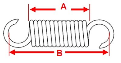 Пружина крепления глушителя Yamaha 02-108