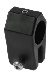 Кронштейн скользящий для рамы тента 7/8" (22,2 мм), пластиковый черный Кронштейн скользящий для рамы тента 7/8" (22,2 мм), пластиковый черный