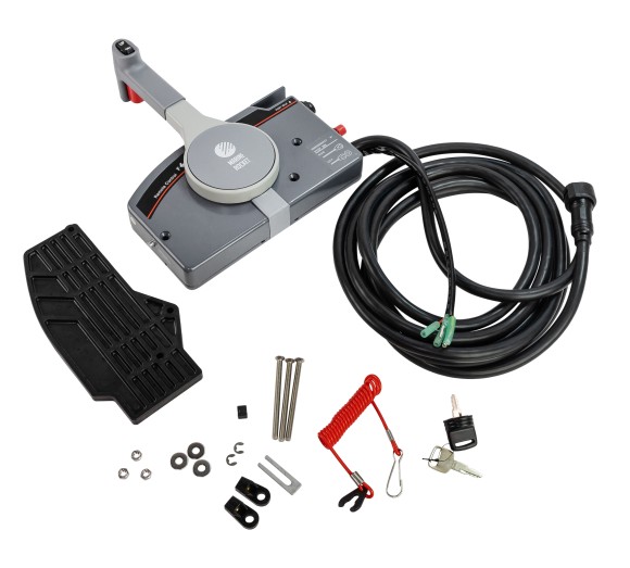 Дистанционное управление Yamaha 703 (С кнопкой гидроподъема) (Толкающая) (10Pin) (Marine Rocket) Дистанционное управление Yamaha 703 (С кнопкой гидроподъема) (Толкающая) (10Pin) (Marine Rocket)