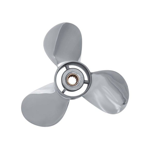 Винт гребной  Skipper для Yamaha 40-55HP нержавеющий, диаметр - 11 1/4", шаг 14"