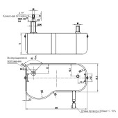 Электропривод стеклоочистителя W.E в корпусе, длина резьбы 50 мм, посадка М8-10, 45-50-85-105°, 24В