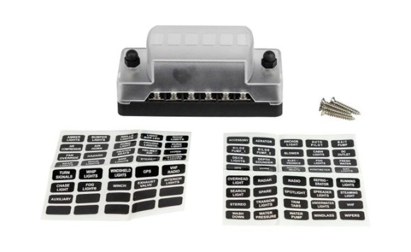 Блок на 6 предохранителей, Marine Rocket Блок на 6 предохранителей, Marine Rocket