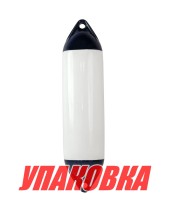 Кранец Marine Rocket надувной, размер 600x206 мм, цвет синий/белый (упаковка из 2 шт.)