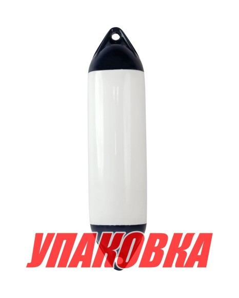 Кранец Marine Rocket надувной, размер 600x206 мм, цвет синий/белый (упаковка из 2 шт.)