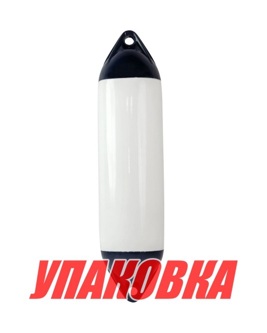 Кранец Marine Rocket надувной, размер 600x206 мм, цвет синий/белый (упаковка из 2 шт.)