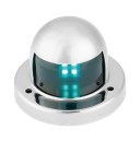 Огонь ходовой светодиодный, нержавеющий корпус, зеленый 12 В, SeaFlo