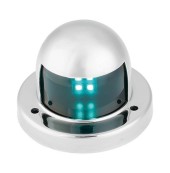 Огонь ходовой светодиодный, нержавеющий корпус, зеленый 12 В, SeaFlo Огонь ходовой светодиодный, нержавеющий корпус, зеленый 12 В, SeaFlo