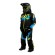 Детский комбинезон FXR Boost с утеплителем Black/Blue/Hi Vis, 2