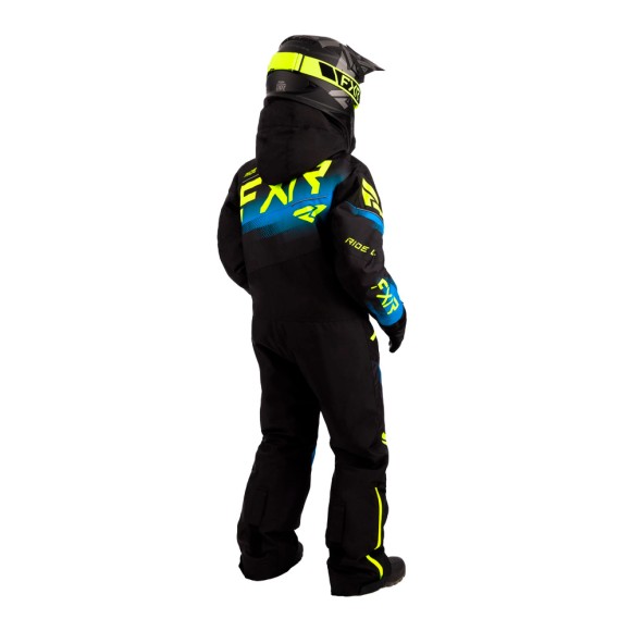 Детский комбинезон FXR Boost с утеплителем Black/Blue/Hi Vis, 2 Детский комбинезон FXR Boost с утеплителем Black/Blue/Hi Vis, 2