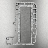 Прокладка выхлопного коллектора Yamaha 20-25С OLD (PREMARINE)