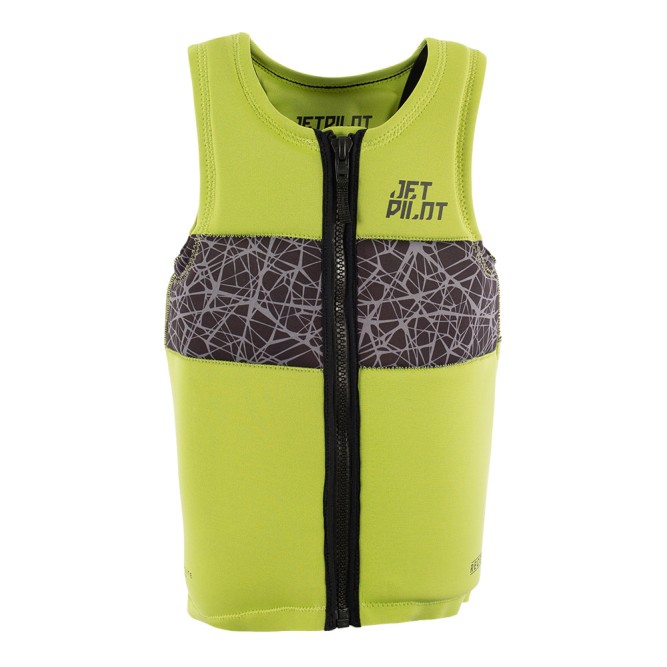 Жилет спасательный JetPilot Recon F/E Neo Vest Lime/Black, 2XL
