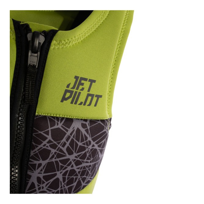 Жилет спасательный JetPilot Recon F/E Neo Vest Lime/Black, 2XL