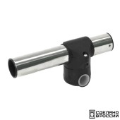 Держатель спиннинга сквозной на леер, нержавеющая сталь