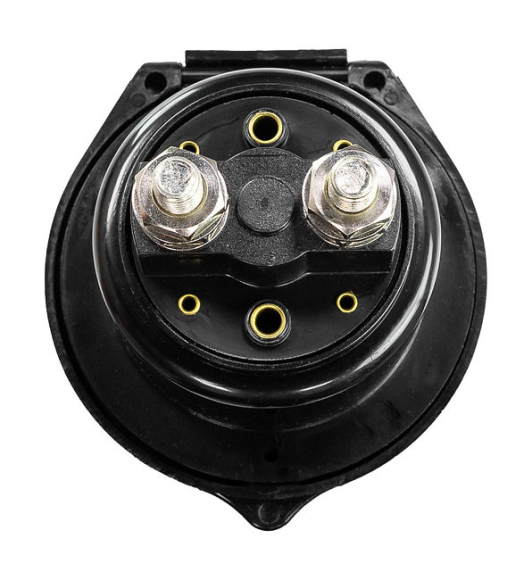 Выключатель массы  Heavy Duty судовой врезного монтажа, черный