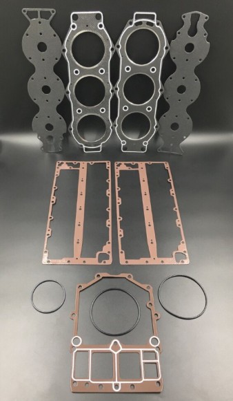 Ремкомплект мотоголовки Yamaha 150-200 (6G5-W0001-A3) (Osaka)