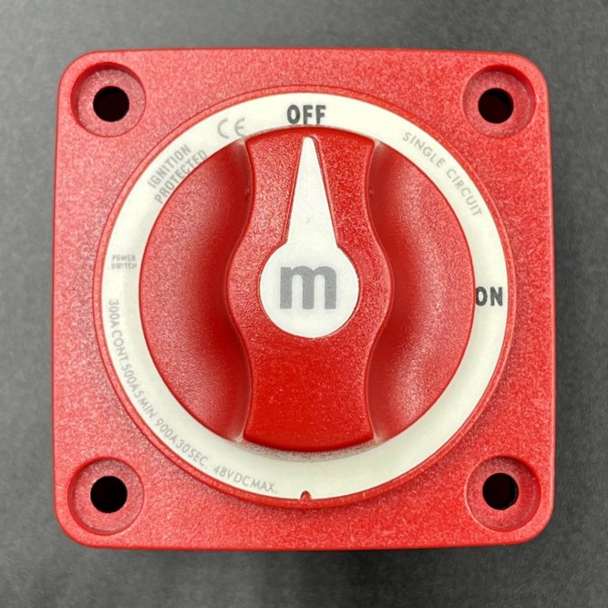 Выключатель массы "OFF-ON" 300 А, 48 V (Sunfine)