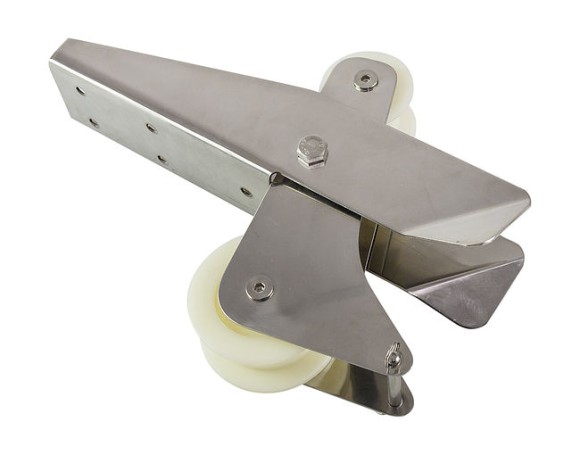 Роульс для якоря с качающимся роликом, нержавеющий Роульс для якоря с качающимся роликом, нержавеющий