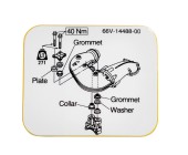 Наклейка предупредительная Наклейка предупредительная