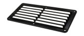 Решетка воздухозаборника 260х125х17 мм, черный Решетка воздухозаборника 260х125х17 мм, черный