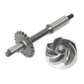 Крыльчатка помпы охлаждения (с валом) Kawasaki/Suzuki AT-10073A