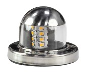 Огонь топовый светодиодный, нержавеющий корпус