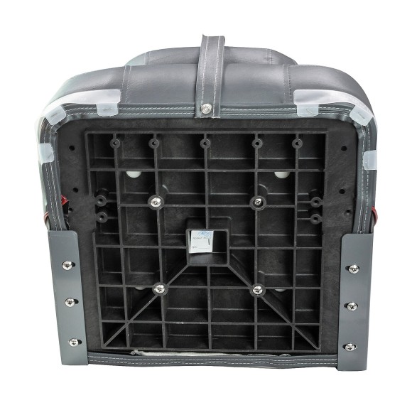 Кресло мягкое складное Premium Centurion, обивка винил, цвет серый/угольный, Marine Rocket Кресло мягкое складное Premium Centurion, обивка винил, цвет серый/угольный, Marine Rocket