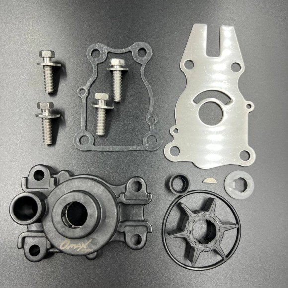 Ремкомплект помпы охлаждения Yamaha 40-50, F50 (с корпусом) (Osaka)