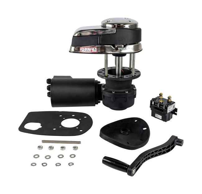 Лебедка якорная Quick Dylan R DR4 1712, 12 В, цепь 10мм
