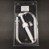 Насос ручной для замены масла в редукторе Yamaha/Suzuki/Tohatsu, металлический адаптер