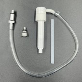 Насос ручной для замены масла в редукторе Yamaha/Suzuki/Tohatsu, металлический адаптер