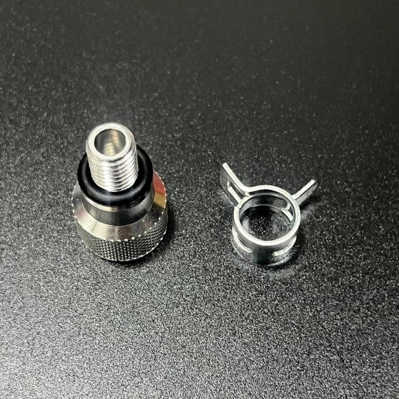 Насос ручной для замены масла в редукторе Yamaha/Suzuki/Tohatsu, металлический адаптер