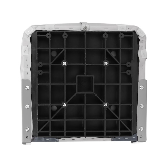 Кресло складное мягкое Skipper черный/серый