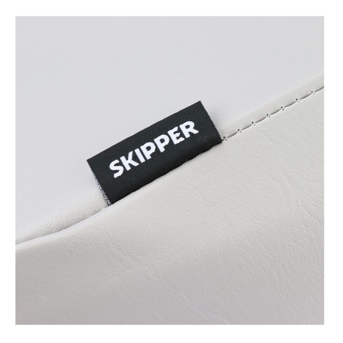 Кресло складное мягкое Skipper черный/серый