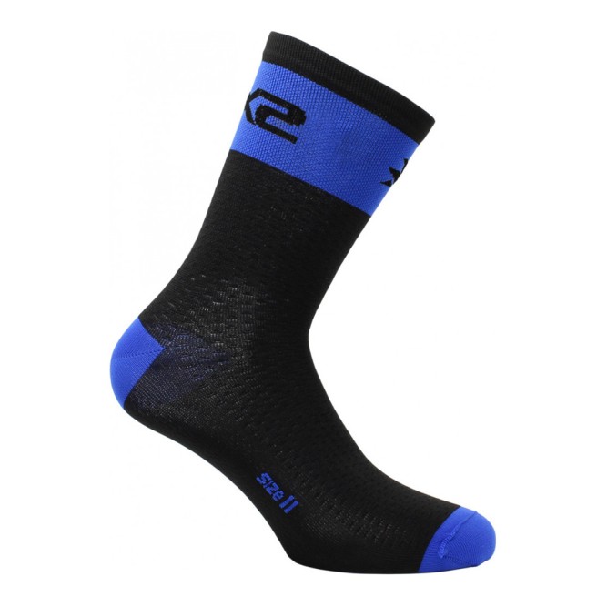 Носки SIXS Logo Black/Blue, 40/43, Артикул: SHLG-II-NEBL