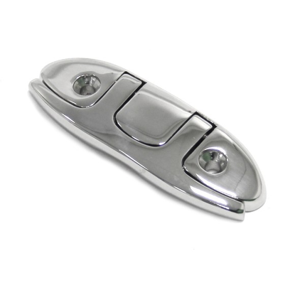 Утка швартовая складная SUNFINE 118 мм, нержавеющая сталь