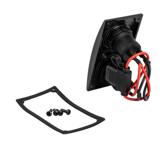 Панель с 2-мя прикуривателями Панель с 2-мя прикуривателями