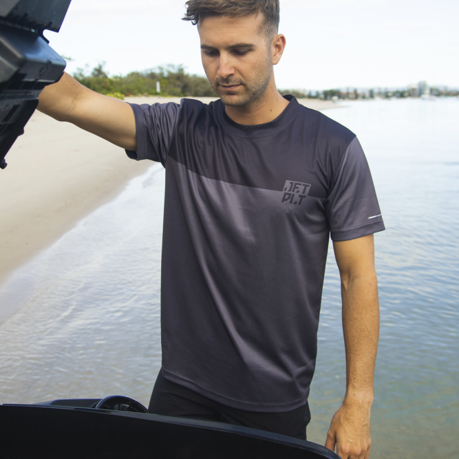 Лайкра JetPilot Venture S/S Hydro Tee Black, XL