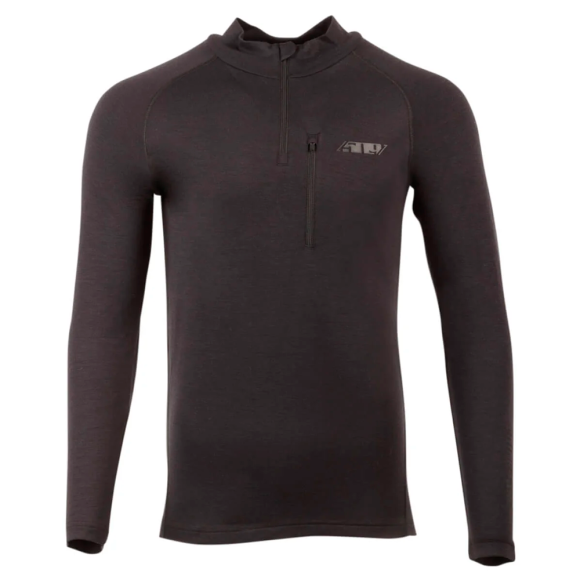 Термокофта 509 FZN Merino 1/4 Zip Black, LG